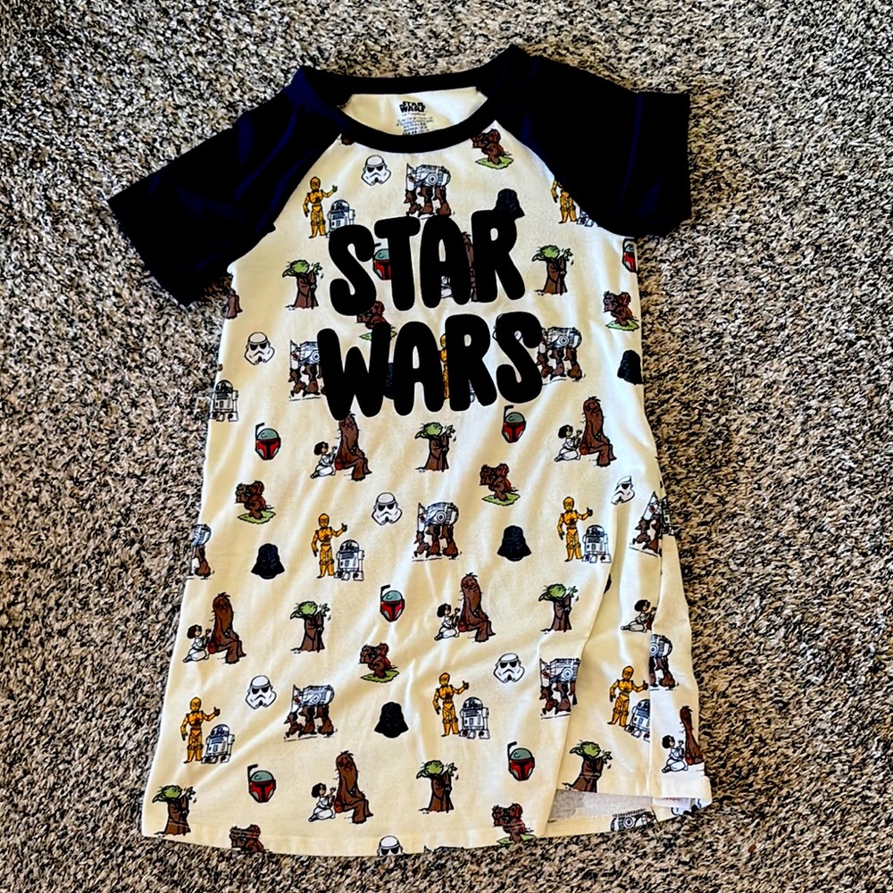 Star Wars Graphic PJ nightgown 7/8